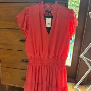Gibsonlook Flutter Sleeve Dress
